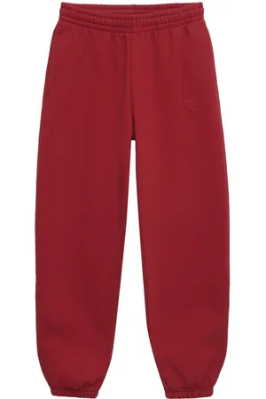 ANINE BING Pantaloni sportivi con ricamo