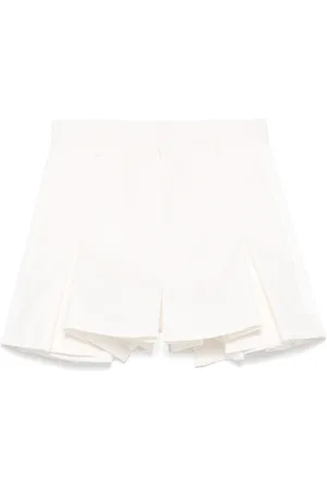 SACAI Bermuda con pieghe