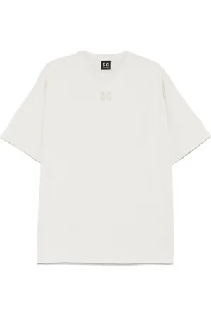 44 Label Group T-shirt con logo ricamato