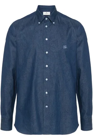 Etro Camicia Skater denim