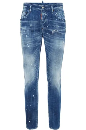 Dsquared2 Jeans slim con effetto vissuto
