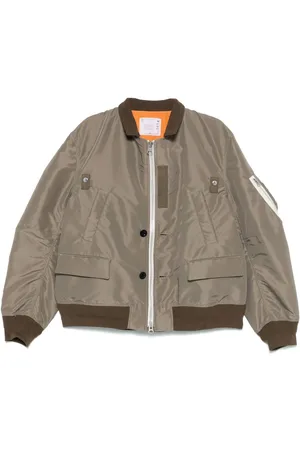 SACAI Bomber con colletto classico
