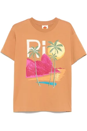 Farm Rio T-shirt Caramel
