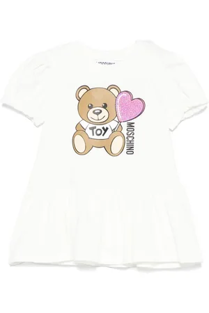 Moschino Abito Teddy Bear con stampa