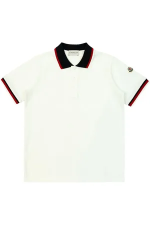 Moncler Polo con applicazione logo