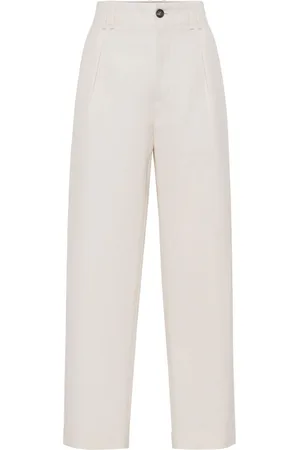 Brunello Cucinelli Chino con pieghe