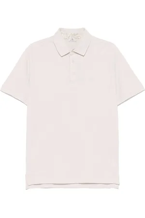 Etro Polo in cotone con ricamo logo