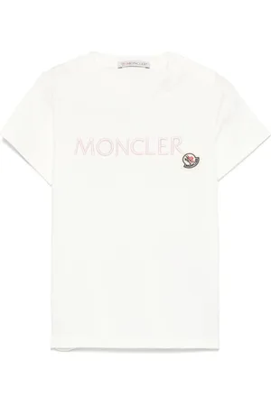 Moncler T-shirt con logo ricamato
