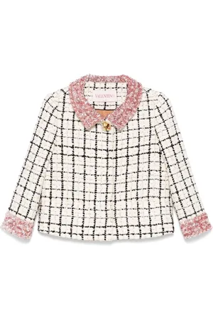 VALENTINO GARAVANI Giacca a quadri in tweed