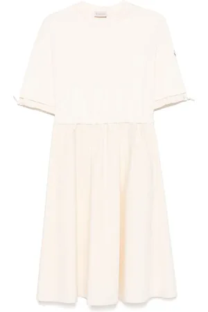 Moncler Abito midi in cotone