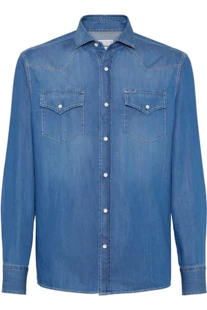 Brunello Cucinelli Camicia denim