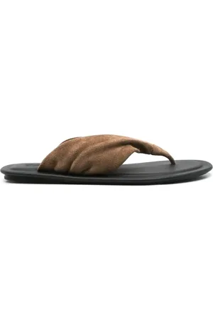 Brunello Cucinelli Sandali in pelle scamosciata