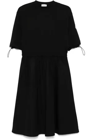 Moncler Abito midi con inserti