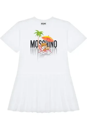 Moschino Abito Teddy Bear con stampa