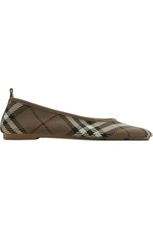Burberry Ballerine Check Knit