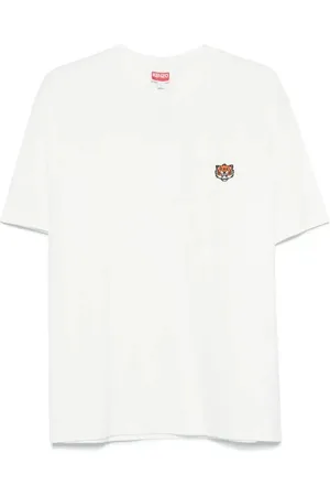 Kenzo T-shirt con ricamo Lucky Tiger
