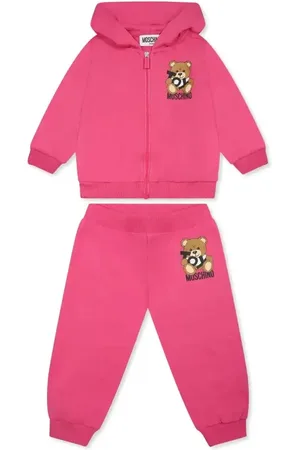 Moschino Tuta sportiva con motivo Teddy Bear