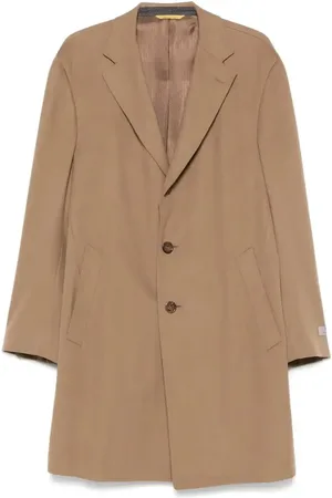 CANALI Cappotto monopetto in cashmere