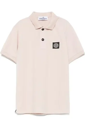 Stone Island Polo con motivo Compass