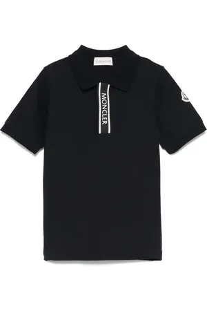 Moncler Polo in cotone con logo