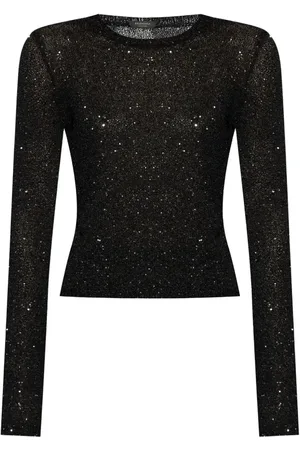 Balenciaga Top con paillettes