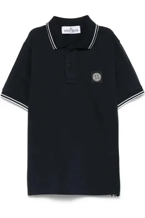 Stone Island Polo con motivo Compass