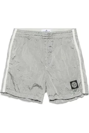 Stone Island Costume da bagno con motivo Compass