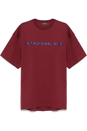 MUGLER T-shirt con applicazione