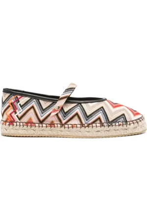 Missoni Espadrilles con motivo a zigzag
