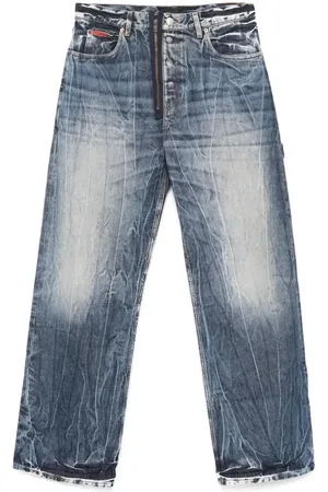 MARTINE ROSE Jeans a gamba ampia