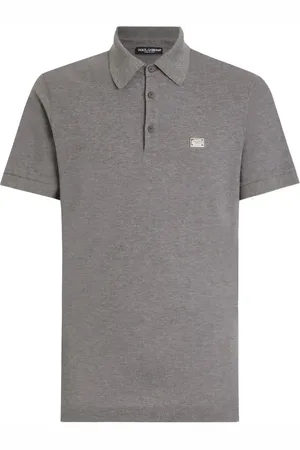 Dolce & Gabbana Polo con placca logo