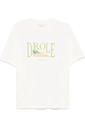 Drôle de Monsieur T-shirt Tennis Court
