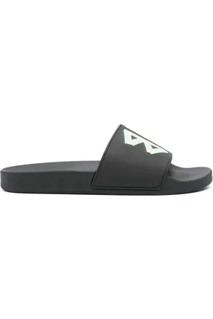 Balenciaga Sandali slides con logo BB