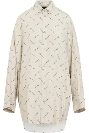 Balenciaga Camicia con stampa