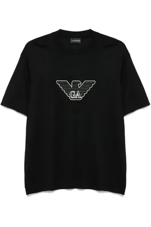 Emporio Armani T-shirt con logo ricamato