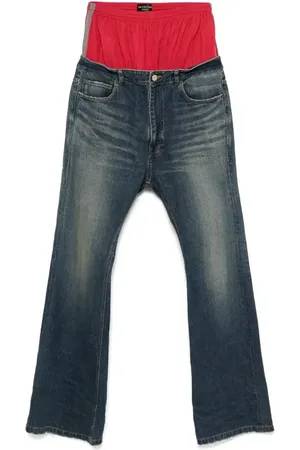 Balenciaga Jeans con design a più strati