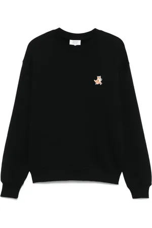 Maison Kitsuné Felpa con applicazione Speedy Fox