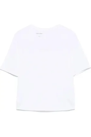 Calvin Klein T-shirt con logo gommato