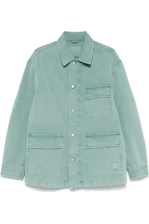 Emporio Armani Giacca con logo inciso