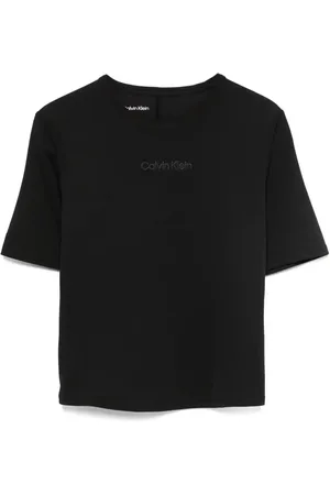 Calvin Klein T-shirt con logo in rilievo