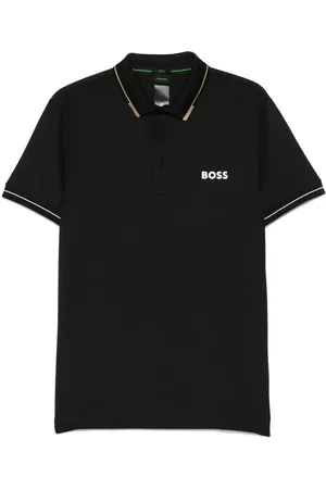 HUGO BOSS Polo in jersey elasticizzato