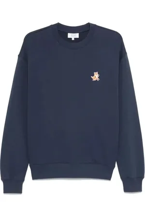 Maison Kitsuné Felpa con applicazione Speedy Fox