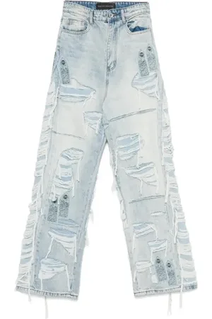 Who Decides War Jeans Full Distress Arch
