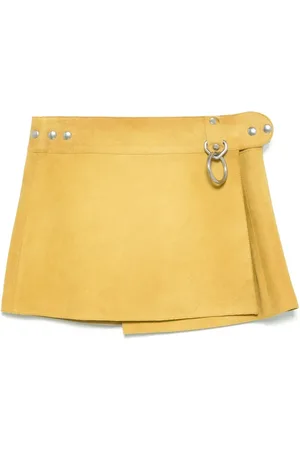 Prada Minigonna in pelle scamosciata