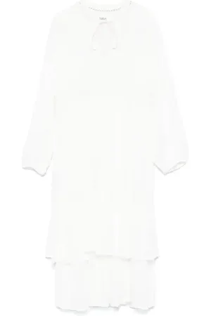Ba & sh Abito midi Plume