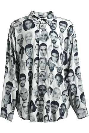 MAGLIANO Camicia con stampa grafica