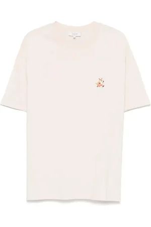 Maison Kitsuné T-shirt Speedy Fox con applicazione