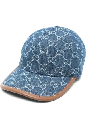Gucci Cappello da baseball GG denim