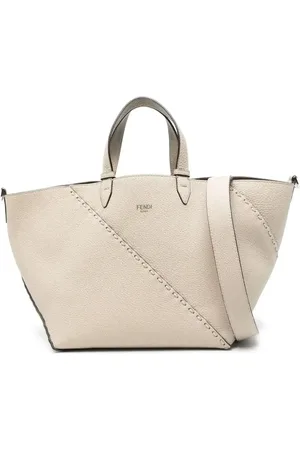 Fendi Borsa tote Selleria Diagonal piccola