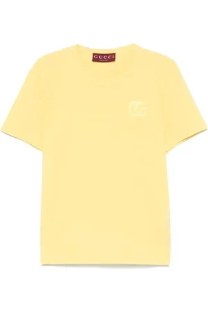 Gucci T-shirt in cotone con ricamo